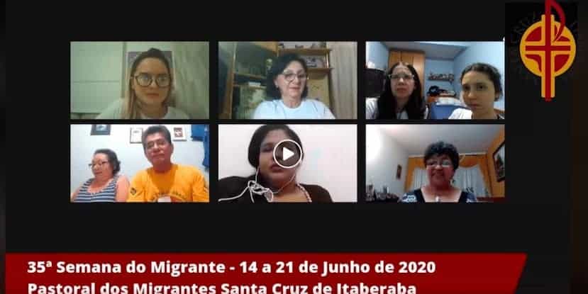 Paróquia Santa Cruz de Itaberaba realiza live na  35ª Semana do Migrante - Jornal O São Paulo