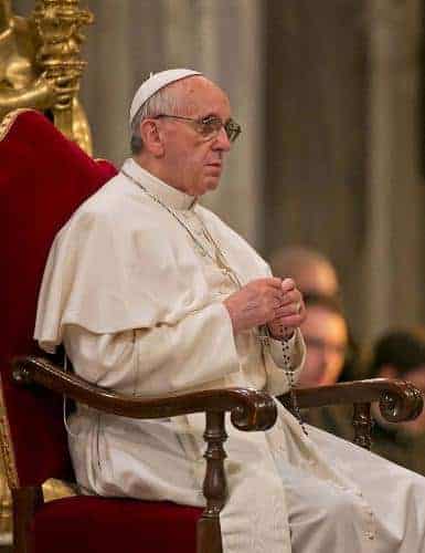 papa francisco ladainha nossa senhora