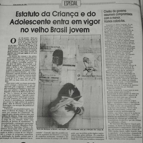 ECA: 30 anos de um novo olhar para as crianças e os adolescentes - Jornal O São Paulo