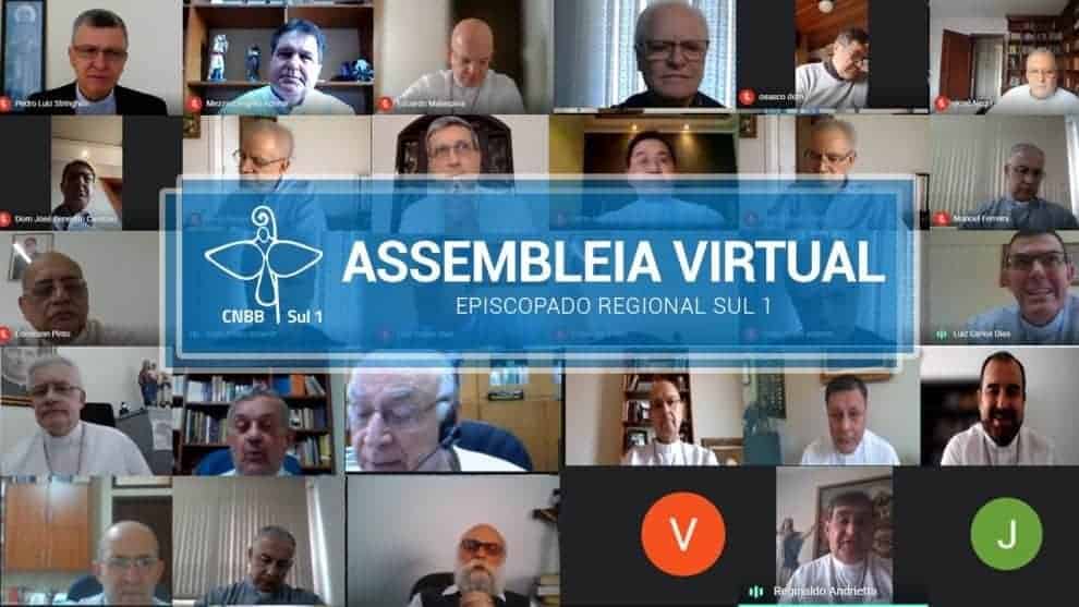 Bispos do Regional Sul 1 realizam Assembleia virtual - Jornal O São Paulo