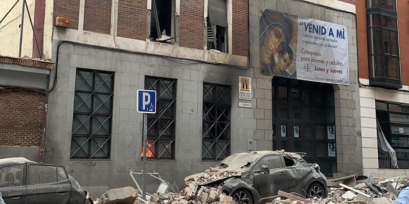 Ao menos 3 mortos em explosão no prédio de uma igreja em Madrid - Jornal O São Paulo