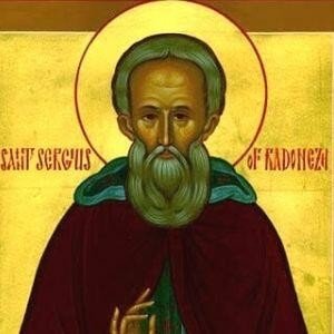 santododia Sao Sergio Monge eremita