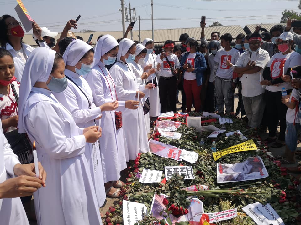 Na linha de frente, Igreja pede fim da violência em Mianmar - Jornal O São Paulo