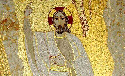 capa cristo ressuscitado marko ivan rupnik e