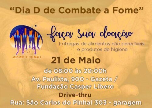 Cardeal Scherer convida os fiéis à participação no ‘Dia D de Combate à Fome’