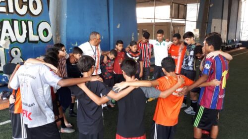 arena bela vista Momento de oracao