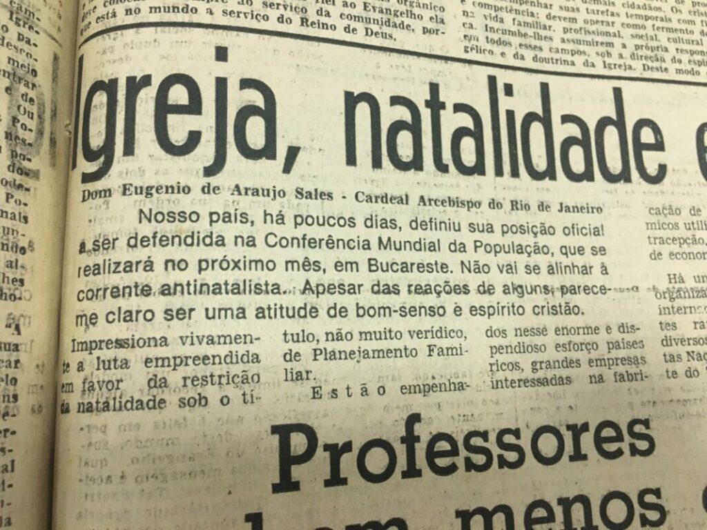 Dom Paulo na seção ‘Encontro com o Pastor’: 1970 – 1998 - Jornal O São Paulo
