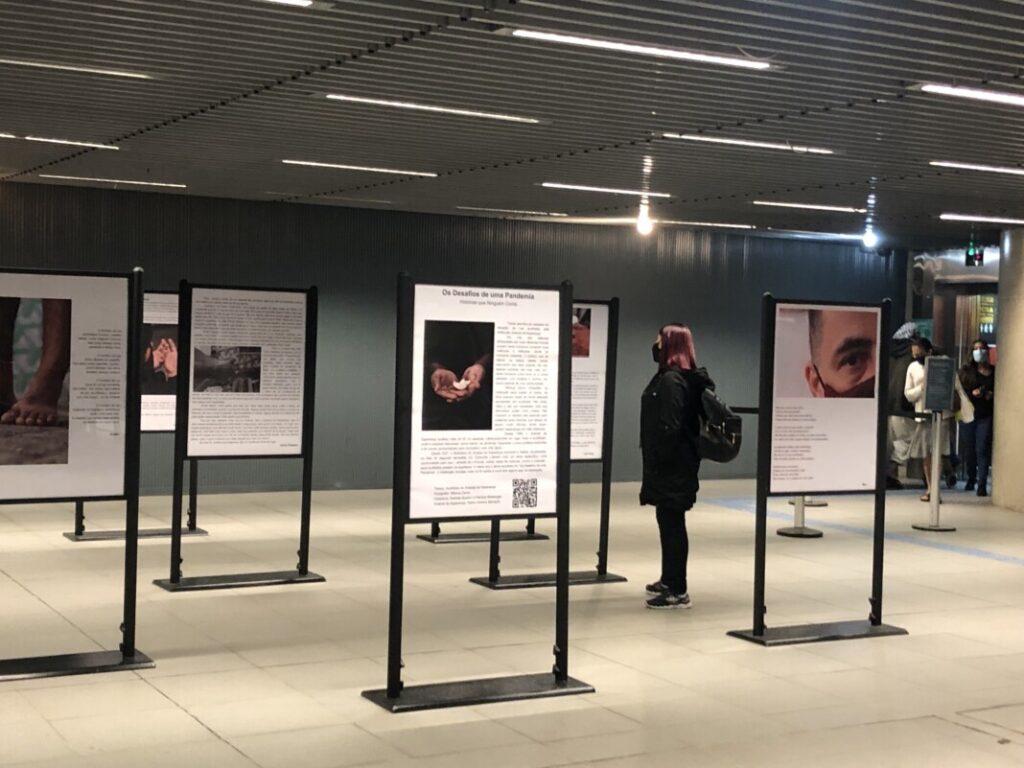 Na estação do metrô, uma viagem pelas reflexões de pessoas em situação de rua sobre a pandemia - Jornal O São Paulo