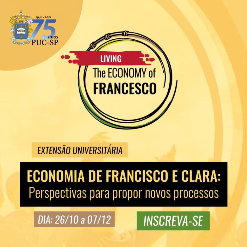 Curso de extensão apresentará em detalhes a ‘Economia de Francisco’ - Jornal O São Paulo