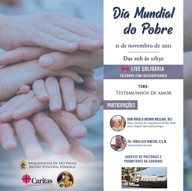 Dom Odilo participa da abertura da semana de lives solidárias pelo Dia Mundial dos Pobres - Jornal O São Paulo
