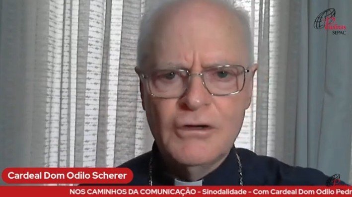 Cardeal Scherer fala sobre a sinodalidade em live da Paulinas Sepac - Jornal O São Paulo