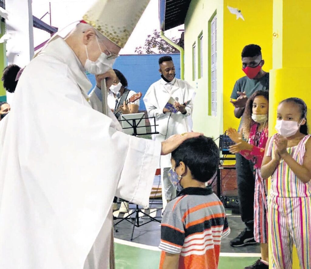 Dom Odilo preside missa em área pastoral no extremo da zona Leste - Jornal O São Paulo