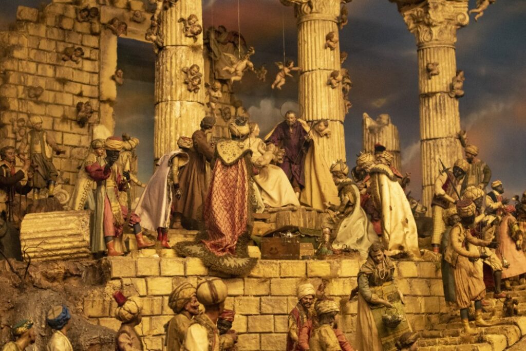 O Menino Jesus está em diferentes presépios da cidade - Jornal O São Paulo