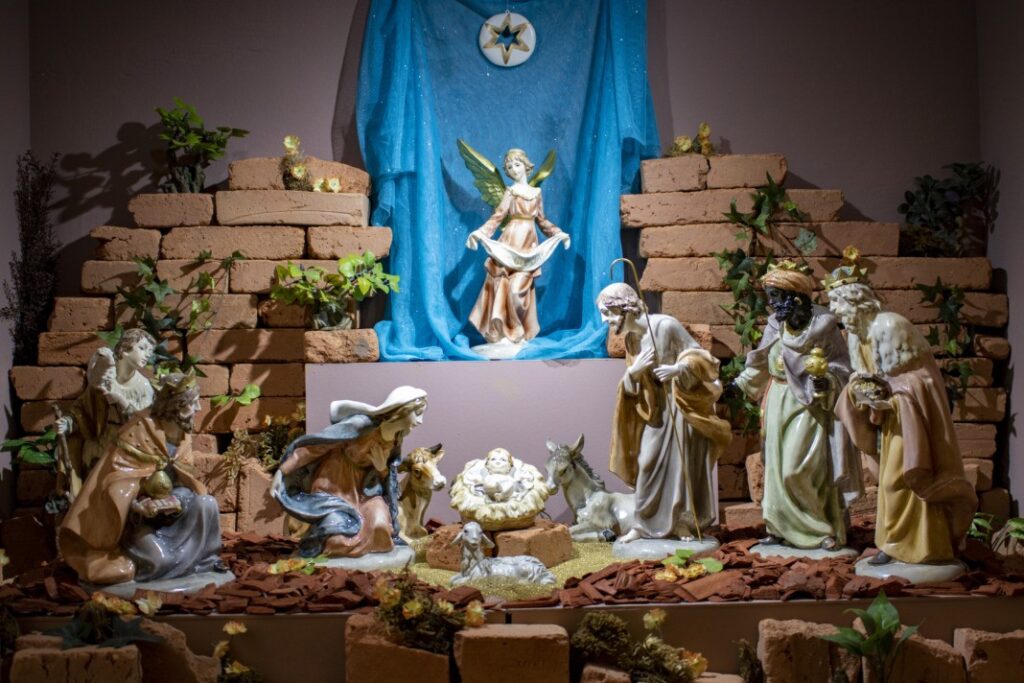 O Menino Jesus está em diferentes presépios da cidade - Jornal O São Paulo