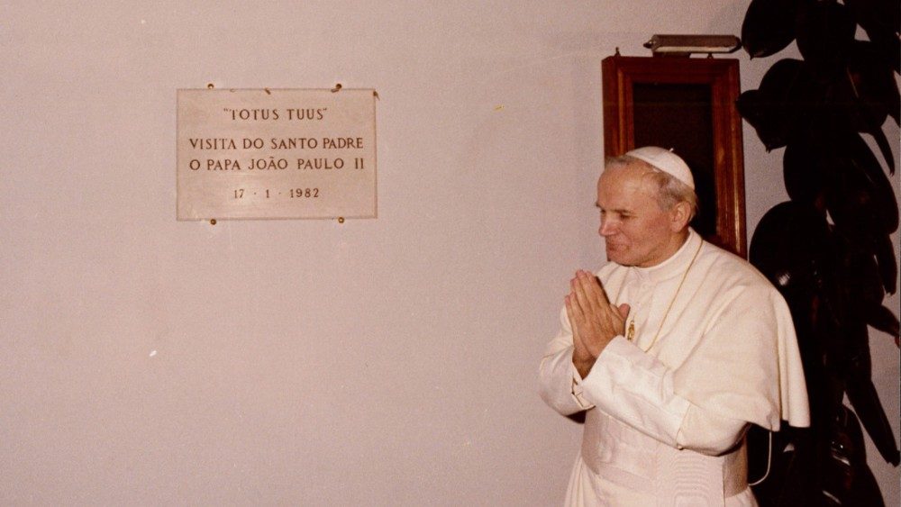 “Um pedaço do Brasil em Roma”, disse São João Paulo II ao visitar o Pio Brasileiro em 1982 - Jornal O São Paulo