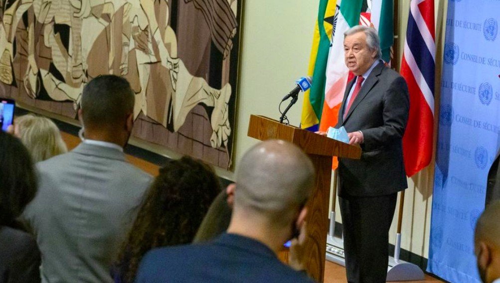 ‘Errada, inaceitável, mas não irreversível’, diz secretário-geral da ONU sobre a ofensiva russa na Ucrânia - Jornal O São Paulo