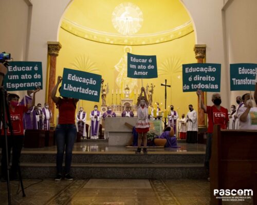 Dom Carlos Silva: ‘Somos a favor da  fraternidade e de uma boa Educação’ - Jornal O São Paulo