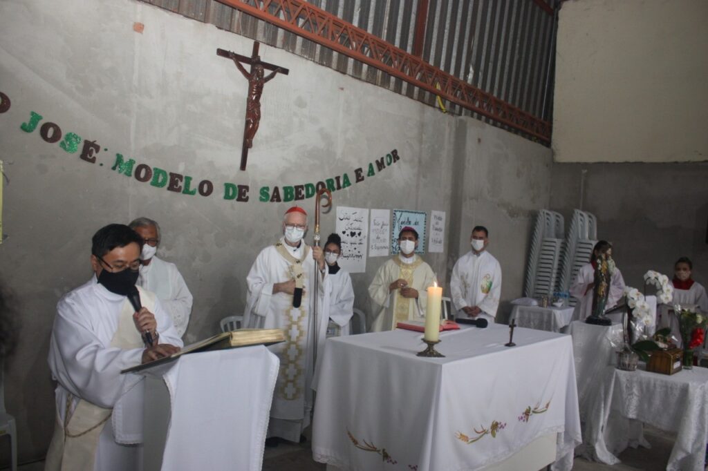Cardeal Scherer celebra missa campal no novo terreno da Paróquia São José - Jornal O São Paulo