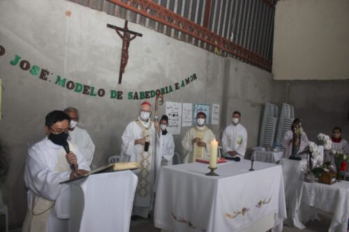 Cardeal Scherer celebra missa campal no novo terreno da Paróquia São José - Jornal O São Paulo