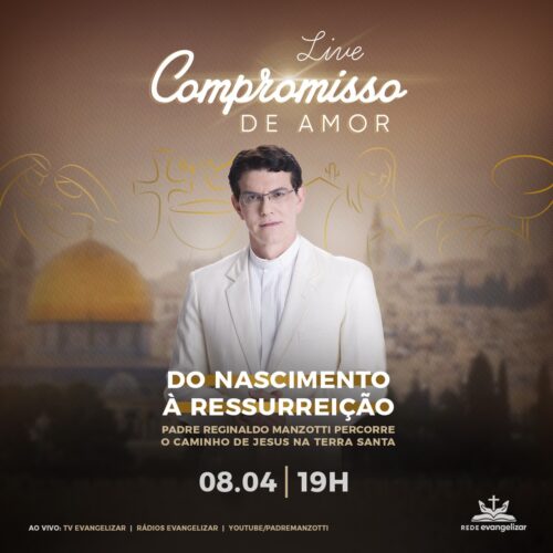 Live solidária do Padre Reginaldo Manzotti acontece nesta sexta-feira (8) - Jornal O São Paulo