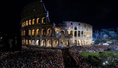 Em Roma, a Sexta-feira Santa também apresenta a ‘via-sacra’ e o testemunho das famílias - Jornal O São Paulo
