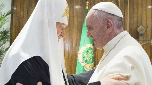 Papa ao Patriarca Kirill: sejamos artífices da paz para a Ucrânia devastada pela guerra  - Jornal O São Paulo