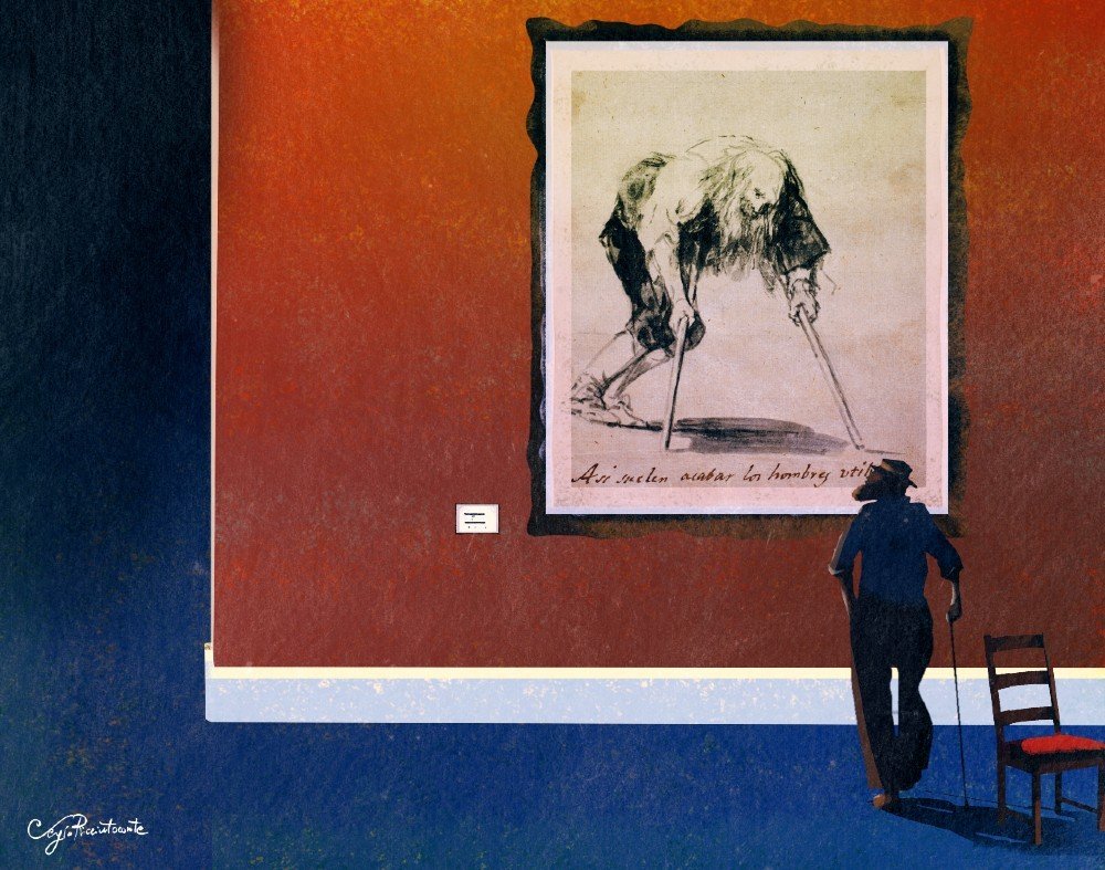 O velho doente de Goya: um olhar de superação e catequese - Jornal O São Paulo