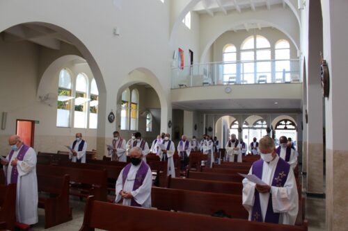 Clero atuante na Região se reúne em celebração penitencial - Jornal O São Paulo