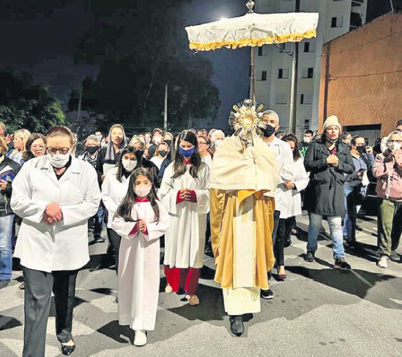 Veja como foi o Corpus Christi em algumas das paróquias da Arquidiocese - Jornal O São Paulo