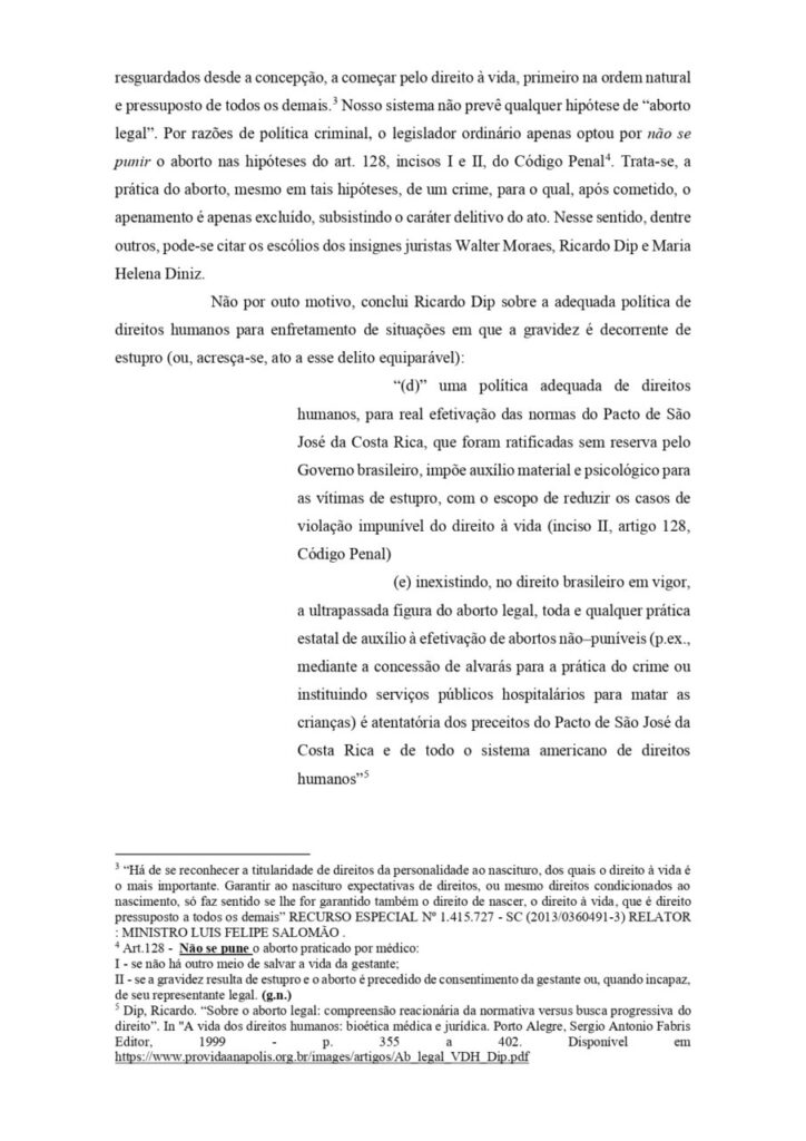 Associações de juristas católicos se manifestam contra o aborto e em defesa da vida - Jornal O São Paulo