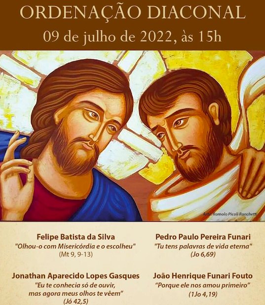 Conheça quem são os 8 seminaristas ordenados diáconos neste sábado - Jornal O São Paulo