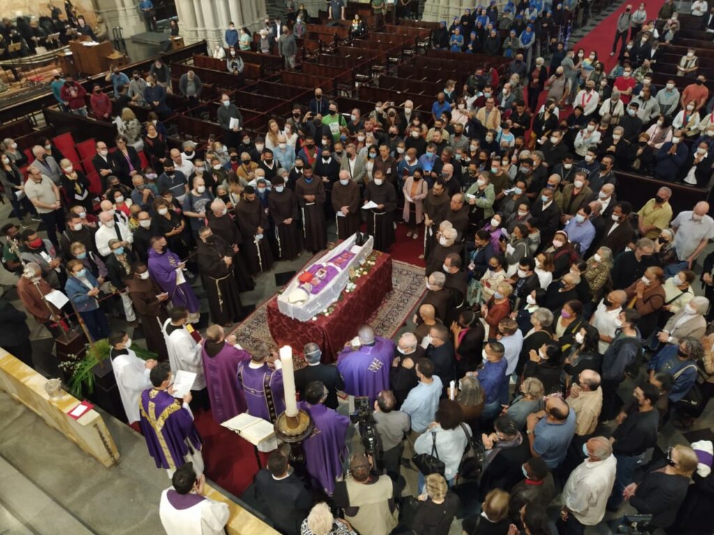 Família Franciscana se despede do franciscano Dom Cláudio Hummes - Jornal O São Paulo