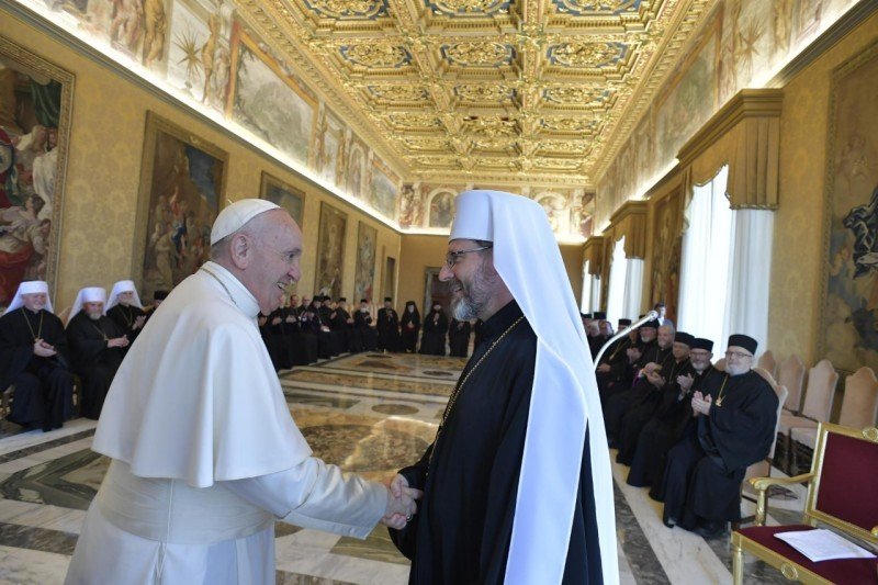 Papa aos bispos greco-católicos: levar encorajamento e esperança - Jornal O São Paulo