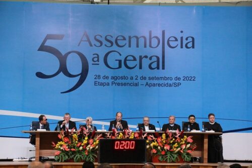 59ª AG: 1ª Coletiva de imprensa destaca o tema central da assembleia da CNBB - Jornal O São Paulo