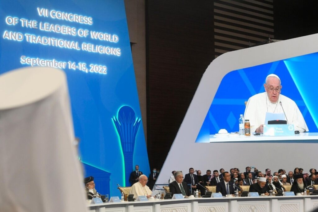 Papa no Cazaquistão: ‘Somos todos criaturas, não onipotentes’ - Jornal O São Paulo