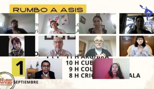 Jovens latino-americanos recebem bênção de envio para ida ao evento Economia de Francisco - Jornal O São Paulo