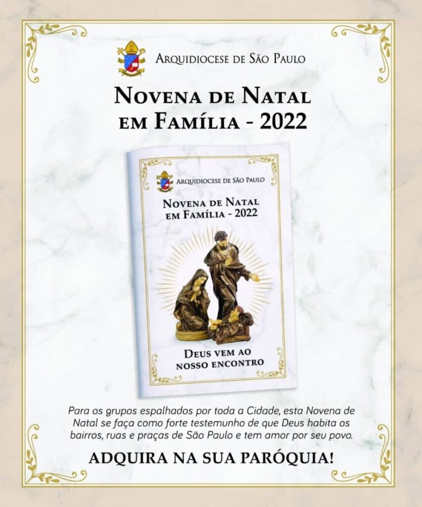 Já está disponível a Novena de Natal da Arquidiocese de São Paulo