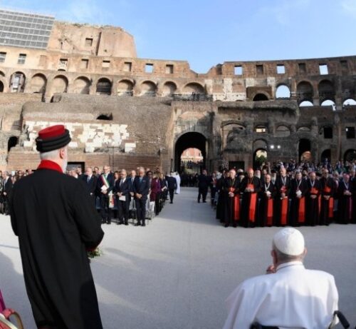 Francisco: o grito da paz expressa a dor e o horror da guerra - Jornal O São Paulo