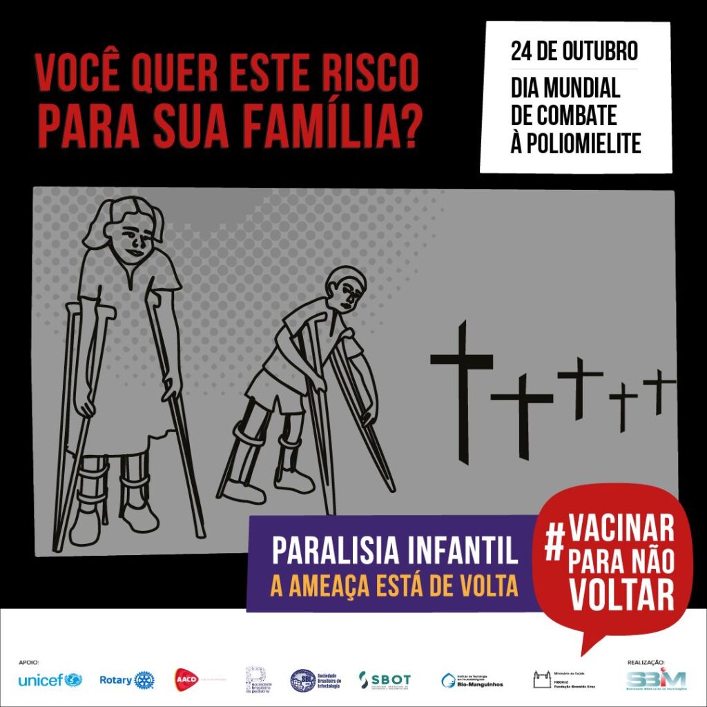 Baixa cobertura vacinal coloca o Brasil em risco para a volta da poliomielite - Jornal O São Paulo