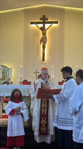 Na Brasilândia, Dom Odilo preside missa na festa patronal da Paróquia Cristo Rei - Jornal O São Paulo