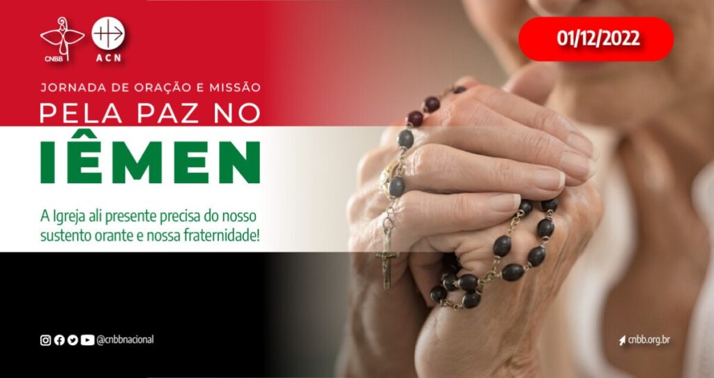 No dia 1º, Comissão para Ação Missionária fará Jornada de Oração dedicada à paz no Iêmen - Jornal O São Paulo