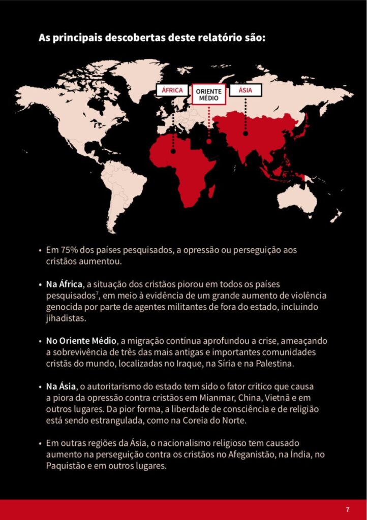 Pela lei, por governos e por extremistas, perseguição aos cristãos continua implacável - Jornal O São Paulo