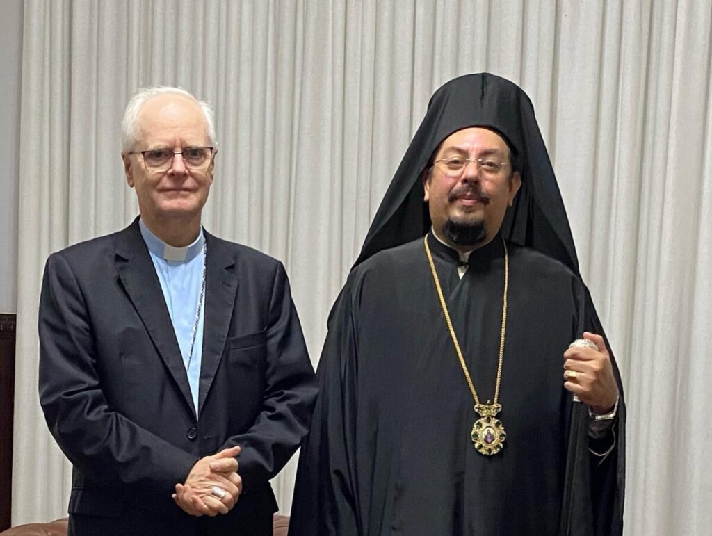 Arcebispo Greco-Ortodoxo visita o Brasil e estreita diálogo com a Igreja Católica - Jornal O São Paulo