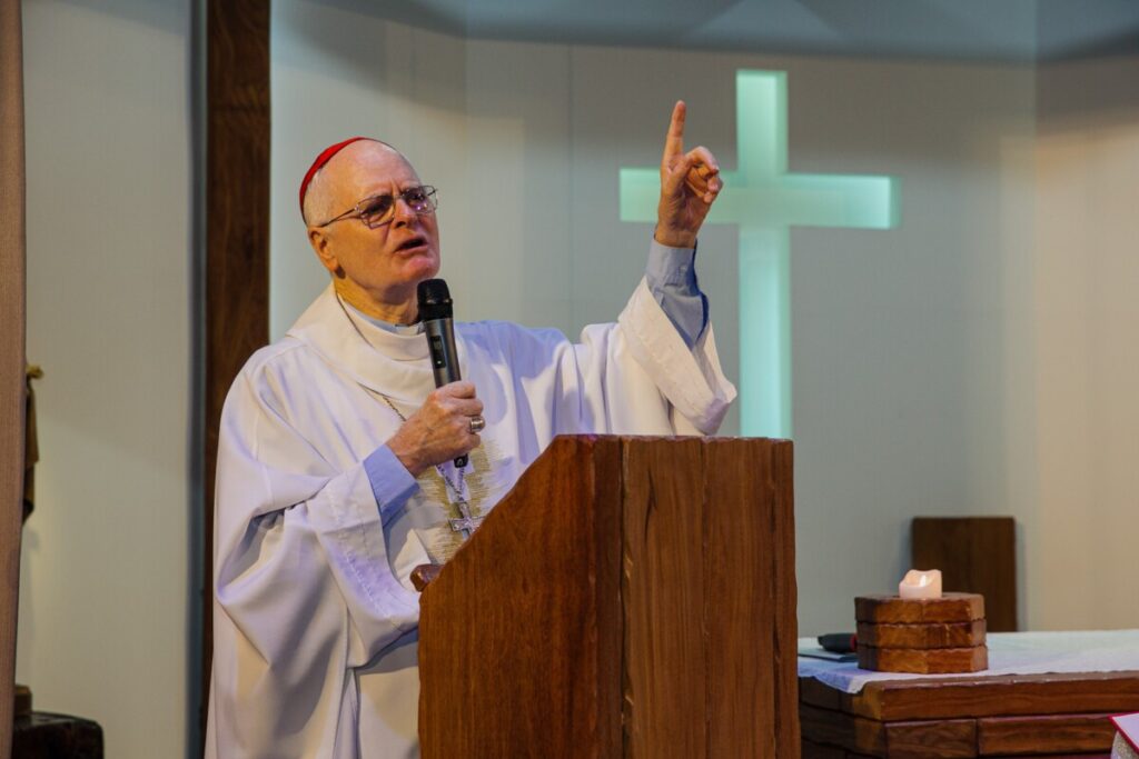 ‘Ele se esvaziou de sua glória por cada um de nós’, diz Dom Odilo no Natal do Arsenal da Esperança - Jornal O São Paulo