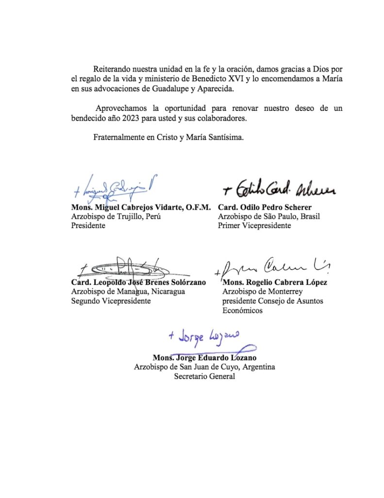 Cardeal Scherer é o enviado do Celam ao funeral do Papa Bento XVI - Jornal O São Paulo