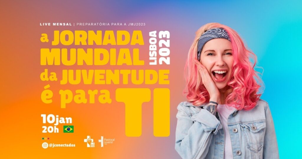 Pastoral Juvenil do Brasil promove terceira live da série “A jornada mundial da juventude é para ti”, na segunda-feira, 10 - Jornal O São Paulo