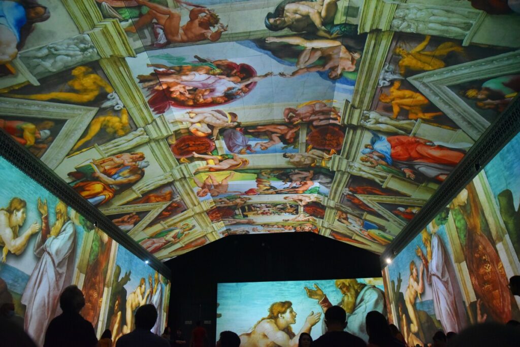 Exposição imersiva da Capela Sistina e afrescos de Michelangelo podem ser conferidos no MIS Experience - Jornal O São Paulo