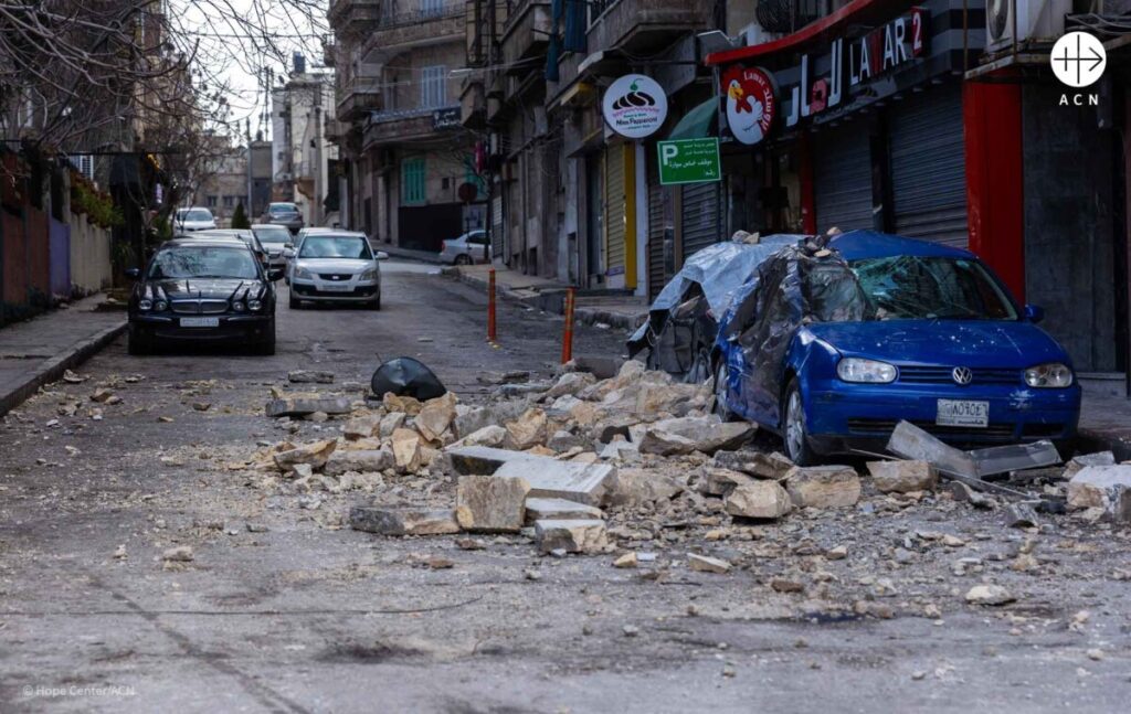 ACN se mobiliza para ajudar vítimas do terremoto na Síria - Jornal O São Paulo