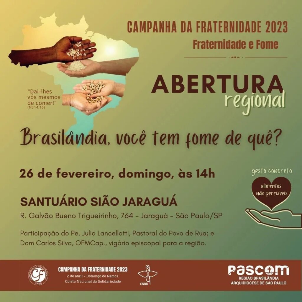 Campanha da Fraternidade já mobiliza regiões, paróquias e comunidades - Jornal O São Paulo