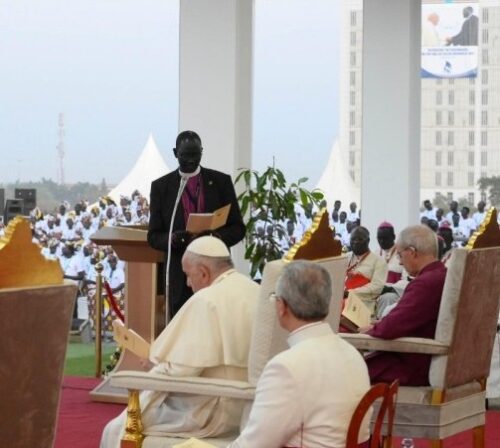 ‘Quem segue Cristo escolhe a paz sempre’, diz o Papa em oração ecumênica no Sudão do Sul - Jornal O São Paulo